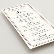 "Handwritten" - Menus in Wine by Cass Loh - Detail