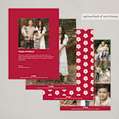 "Spring Calligraphy" - Lunar New Year Cards in Red Packet by Adelyn T. - Back of Card Options