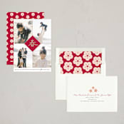 "Spring Calligraphy" - Lunar New Year Cards in Red Packet by Adelyn T. - Assembled