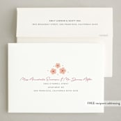 "Spring Calligraphy" - Lunar New Year Cards in Red Packet by Adelyn T. - FREE Recipient Addressing