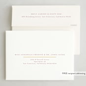 "Shimmering" - Lunar New Year Cards in Crimson by Emily Sabol Goss - FREE Recipient Addressing