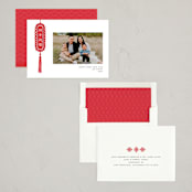 "Chinese Ornament" - Lunar New Year Cards in Peace by Vivian Yiwing - Assembled