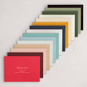 "Lanterns and Dragons" - Lunar New Year Cards in Cherry by Penny Eversole - NEW Colored Envelopes