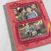 "Dragon wishes" - Lunar New Year Cards in Firecracker by Leia Matt - Detail