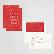 "Lunar Fireworks" - Lunar New Year Cards in Firecracker by Ani Somi - Assembled