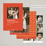 "Chinese Dragon Year" - Lunar New Year Cards in Kumquat by Vivian Yiwing - Back of Card Options