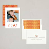 "Chinese Dragon Year" - Lunar New Year Cards in Kumquat by Vivian Yiwing - Assembled
