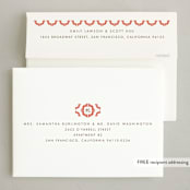 "Chinese Dragon Year" - Lunar New Year Cards in Kumquat by Vivian Yiwing - FREE Recipient Addressing