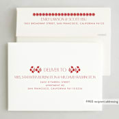 "Lunar Year Dragon" - Lunar New Year Cards in Ruby by Vivian Yiwing - FREE Recipient Addressing