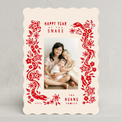"Year of Dragon" - Lunar New Year Cards in Nian Gao by Vivian Yiwing - Front