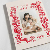 "Year of Dragon" - Lunar New Year Cards in Nian Gao by Vivian Yiwing - Detail