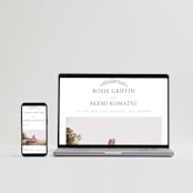 "Arches of Wheat" - Letterpress Wedding Invitations in Graphite | Dove Grey by Hooray Creative - Free Wedding Website