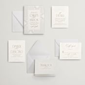 "Framed Elegance" - Letterpress Wedding Invitations in Framed Elegance by Creo Study - Invitation Suite