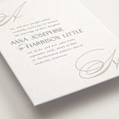 "sway" - Letterpress Wedding Invitations in Sway by Laura Hankins - Detail
