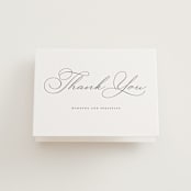 "Love Letters" - Letterpress Wedding Thank You Cards in Love Letters by Wildfield Paper Co - Front