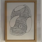 "Organism meeting" - Original Drawings in black by Nina Leth