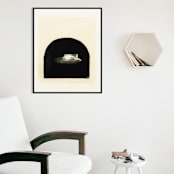 "Sleeping Dog" - Original Drawings in multicolorassorted-colors by Dana Williamowsky