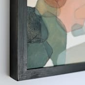 "Venn Triptych" - Original Painting in multicolor by Wendy Keller