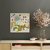 "and so awake" - Original Painting in multicolor by tina johnson