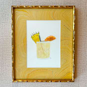 "13 x 16 Watercolor Painkiller" - Original Painting in multicolorassorted-colors by Alli Stark