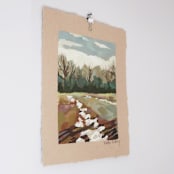 "All Melted" - Original Painting in multicolor by Kiersten Poultney