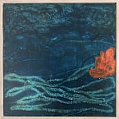 "roots in my dreamland" - Original Painting in multicolorassorted-colors by tina johnson