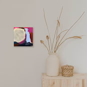 "Puffy Cloud" - Original Painting in multicolor by Nicole Simms