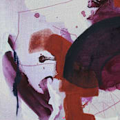 "Alma" - Original Painting in multicolor by Nicole Simms