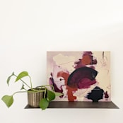 "Alma" - Original Painting in multicolor by Nicole Simms
