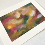 "Untitled 13" - Original Painting in copper by Amy Mullen