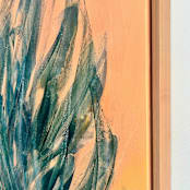 "How Sweet the Sound" - Original Painting in multicolor by Stacy Kron