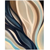 "Equinox" - Original Painting in brown by Laura Blue Palmer