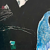 "losing things" - Original Painting in multicolorassorted-colors by tina johnson