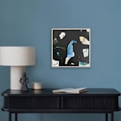 "losing things" - Original Painting in multicolorassorted-colors by tina johnson