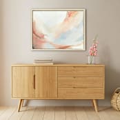 "A Promise for August" - Original Painting in natural by Mya Bessette