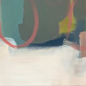 "Scribble" - Original Painting in multicolor by Lindsay Megahed