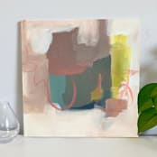 "Scribble" - Original Painting in multicolor by Lindsay Megahed