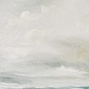 "Coastal Breeze" - Original Painting in blue by Nicoletta Savod