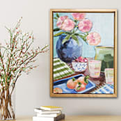 "Spring Table Setting" - Original Painting in multicolorassorted-colors by AlisonJerry
