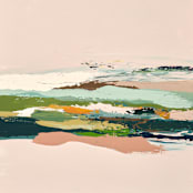 "COLORWASH" - Original Painting in multicolorassorted-colors by Caryn Owen