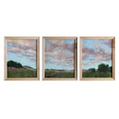 "Panorama" - Original Painting in green by Wendy Keller