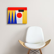 "#22710" - Original Painting in multicolor by Bryn Wears-Fitipaldi
