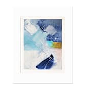 "Turbulence" - Original Painting in blue by AlisonJerry