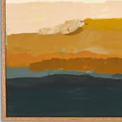 "Golden Seascape Series" - Original Painting in multicolor by Caryn Owen