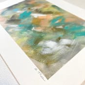 "Untitled 23" - Original Painting in blue by Amy Mullen