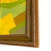 "Yellow Fields" - Original Painting in yellow by Jessalin Beutler