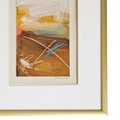 "Golden Within" - Original Painting in multicolorassorted-colors by AlisonJerry