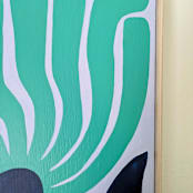 "Sea Bloom - Original Acrylic Painting" - Original Painting in multicolor by Kate Sowinski