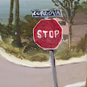 "ocean view" - Original Painting in multicolorassorted-colors by Lindsay Megahed