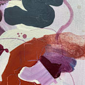 "celeste" - Original Painting in multicolor by Nicole Simms